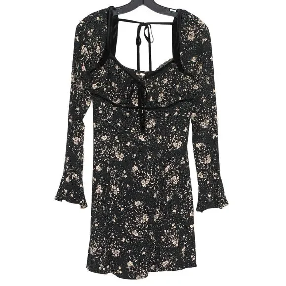 black mini tutu dress 90s MORGAN DE TOI Milkmaid Mini Dress (S) main image 0